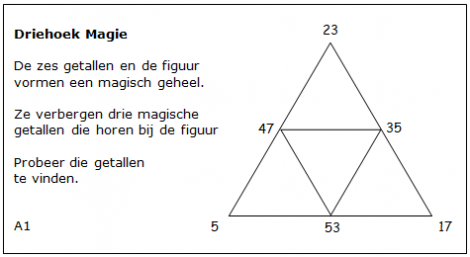 Magische driehoeken t2